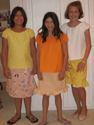 Summer Sewing Camp 2007